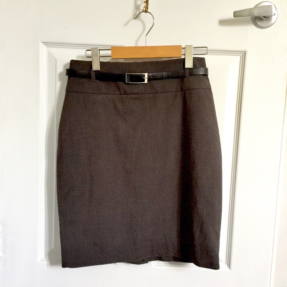 RW&Co Mid Length Skirt with Belt